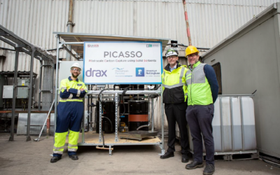 Promethean Particles Collaborates with Energy Giant Drax on Novel Carbon Capture Project
