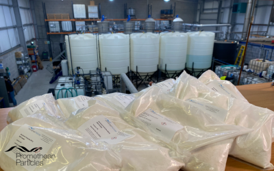 Promethean Particles Delivers 25kg MOF Sample for Customer Trials