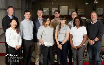 Promethean Particles Announces Closure of £8M Series A Investment Round